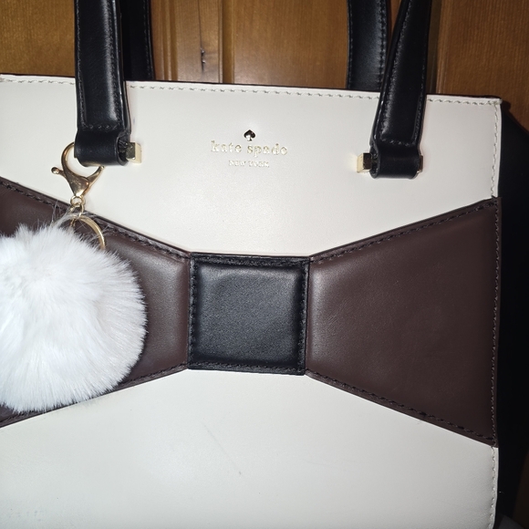 Kate Spade 2 Park Avenue Small Beau leather satchel in a multi-color block - Picture 2 of 6